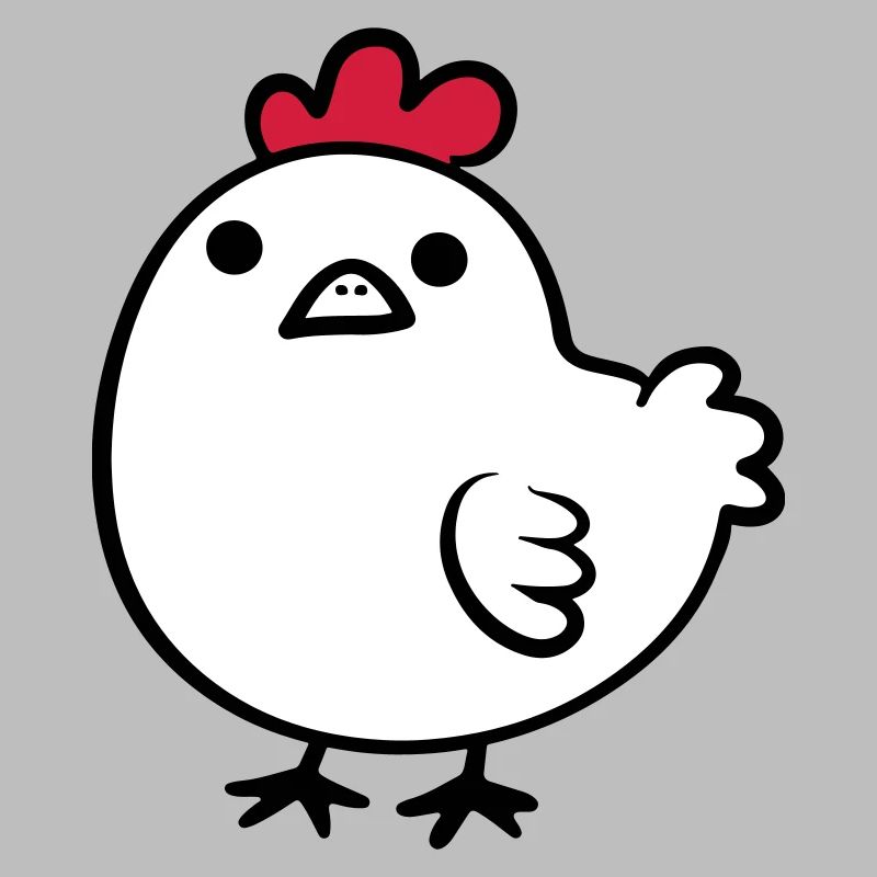 Poulet de dessin animé