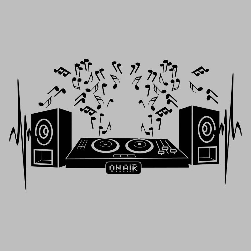 Discotheque turntable