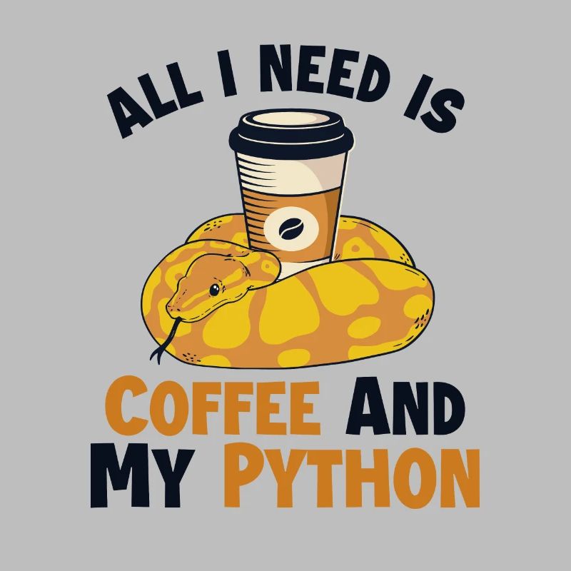 Café et Python Python Snake Banana Ball