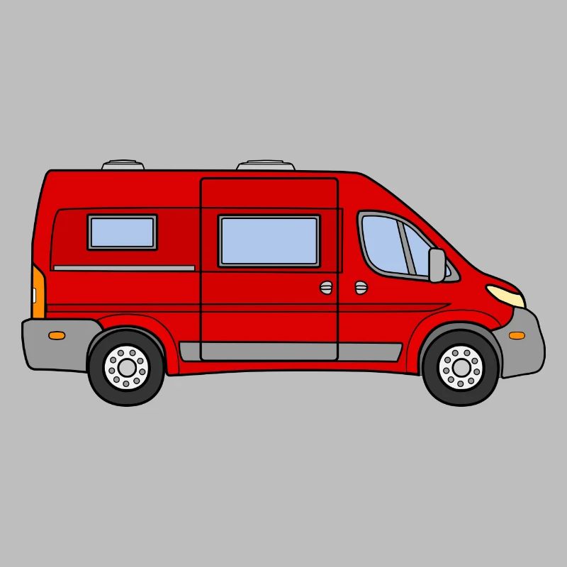 Camper VAN / Van RED