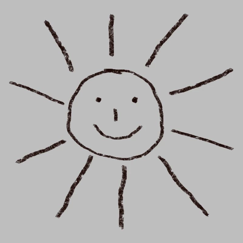 Cher soleil Dessin d’enfant