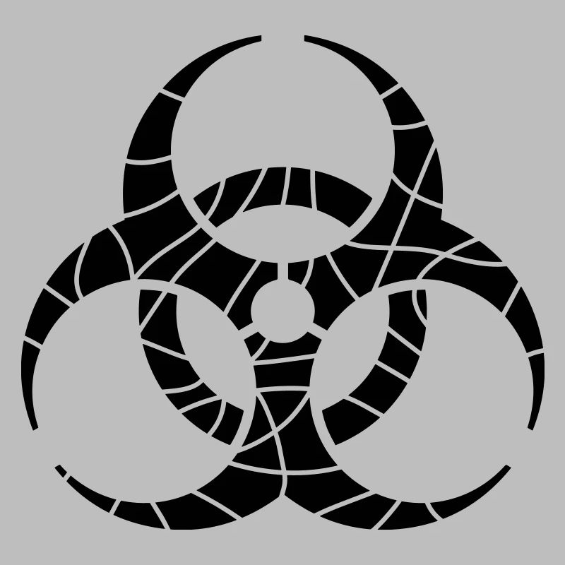Biohazard Symbol Risse Design