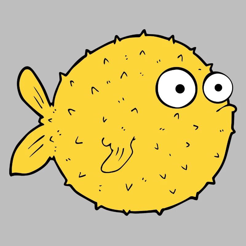 Poisson-globe étouffé