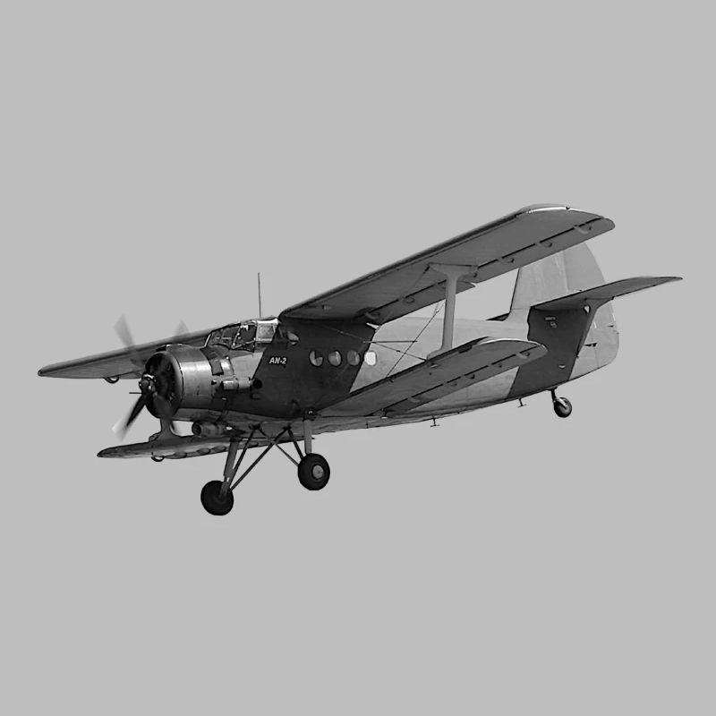 Flugzeug AN2 Doppeldecker Propeller Oldtimer