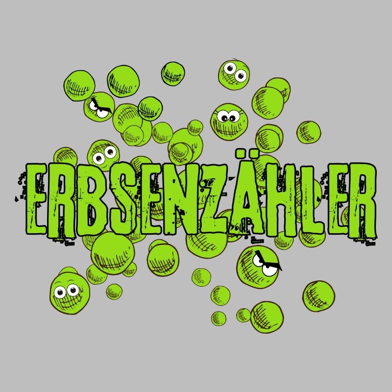 Erbsenzähler mrs Erdnuss grün fun comic