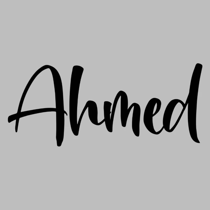 First name - Ahmed