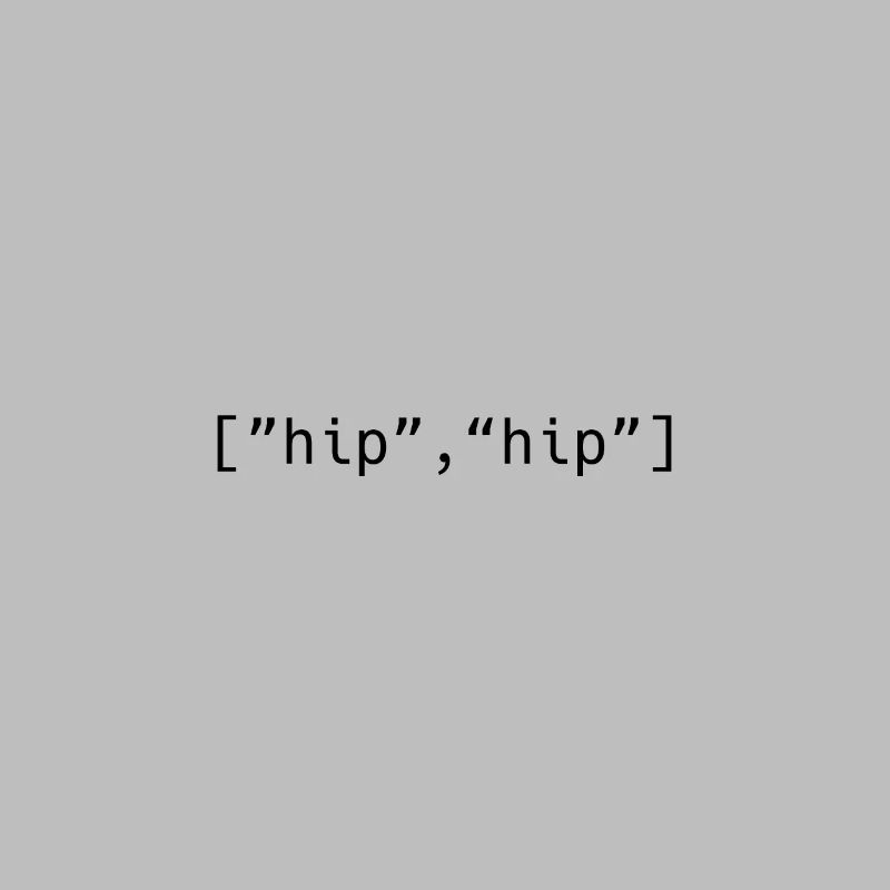 Hip Hip Hooray Programmier-Array