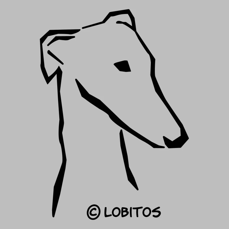 Greyhound head