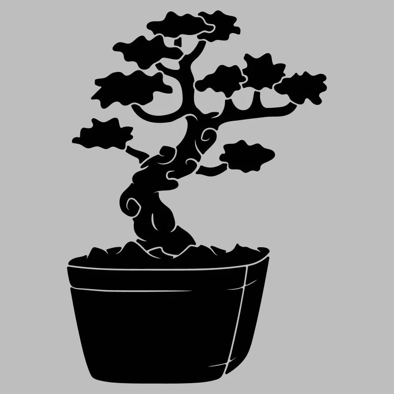 black bonsai baeumchen gaertner small tree m