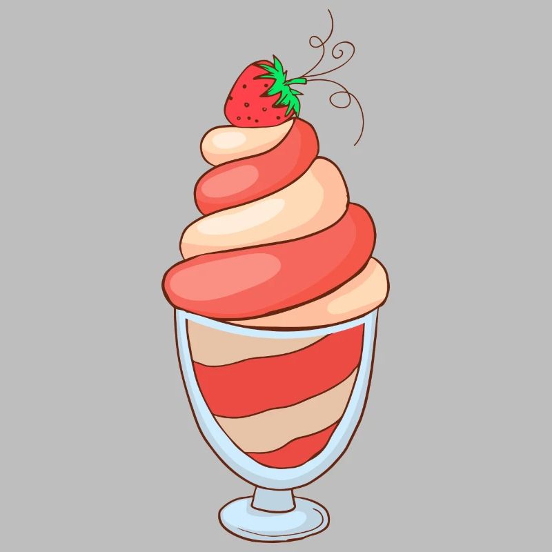 Eis Speiseeis Eiskrem Eiscreme Kugeleis Eisbecher