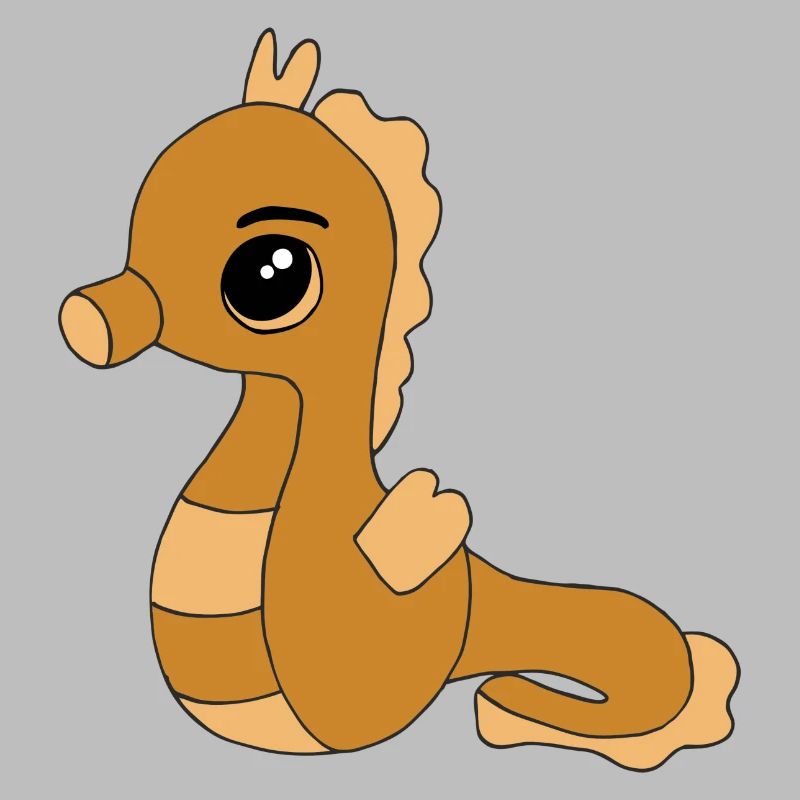 Knuffiges Seepferdchen