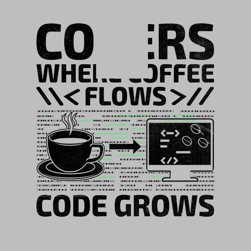 Café Codage Programmeur Codeur Développeur Nerd Coff