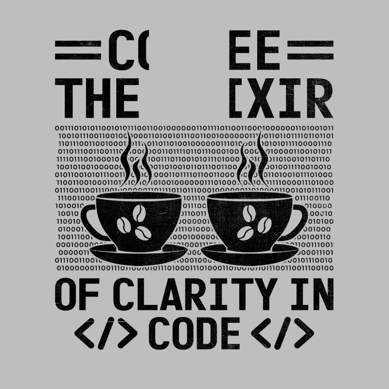 Café Codage Programmeur Codeur Développeur Nerd Coff