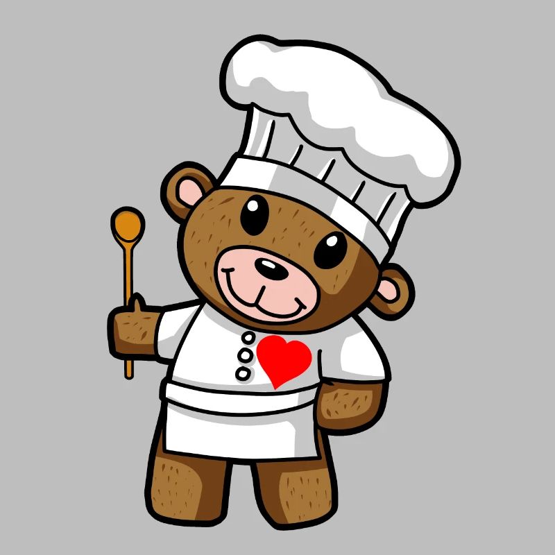 Koch Teddy Chefkoch Restaurant Berufe kochen