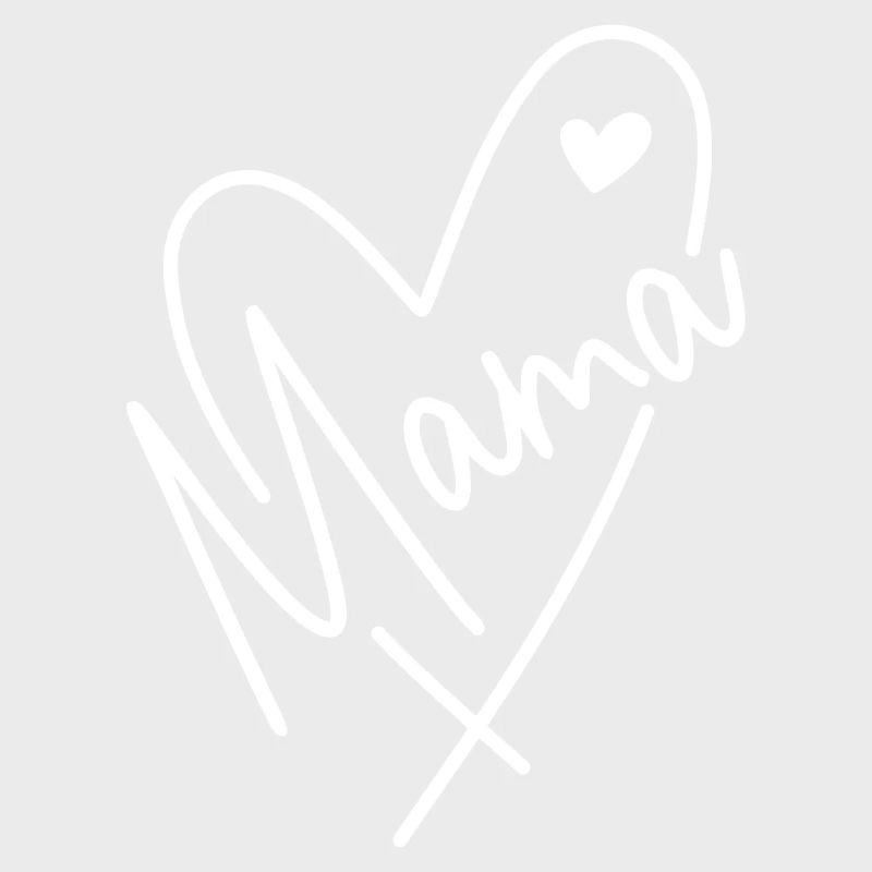 Mama Herz Mutter Kind Liebe Muttertag Geschenk