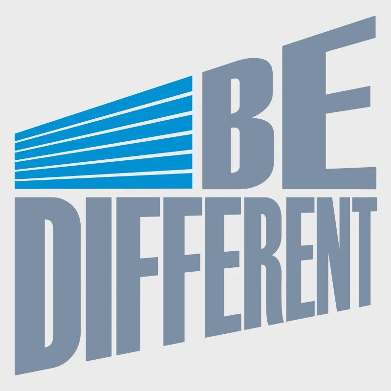 Soyez différent Logo Design