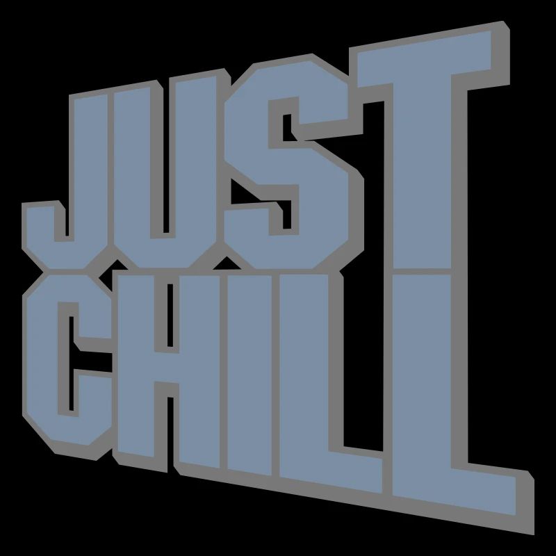 Just Chill Text Logo
