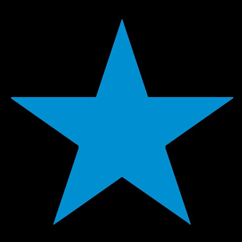 Stern blau