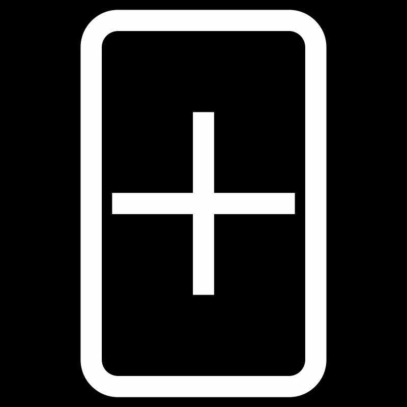 Zener Card | Plus Sign