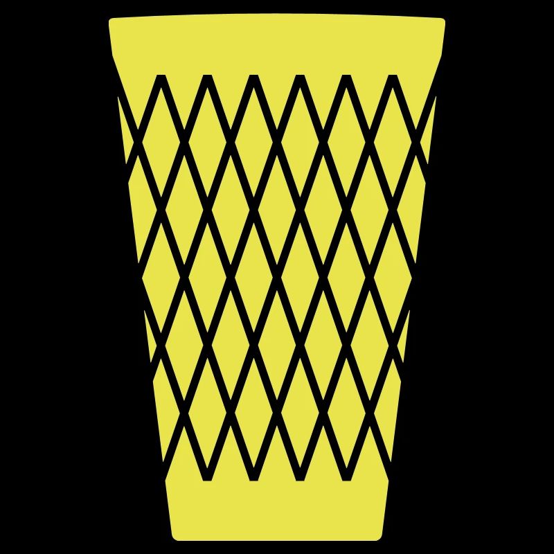 Apfelwein Glas Geripptes