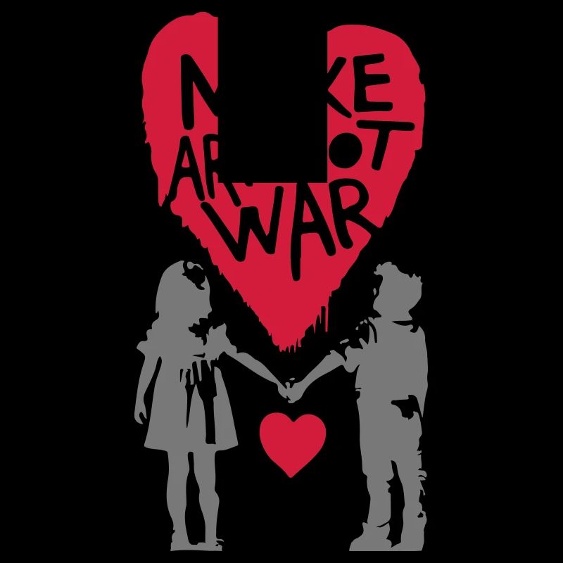 make art not war | Colors changeable