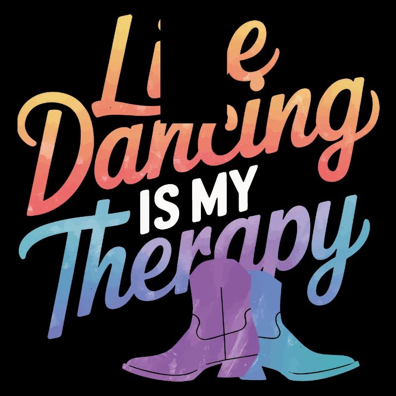 Line Dancing Dancing Dancers