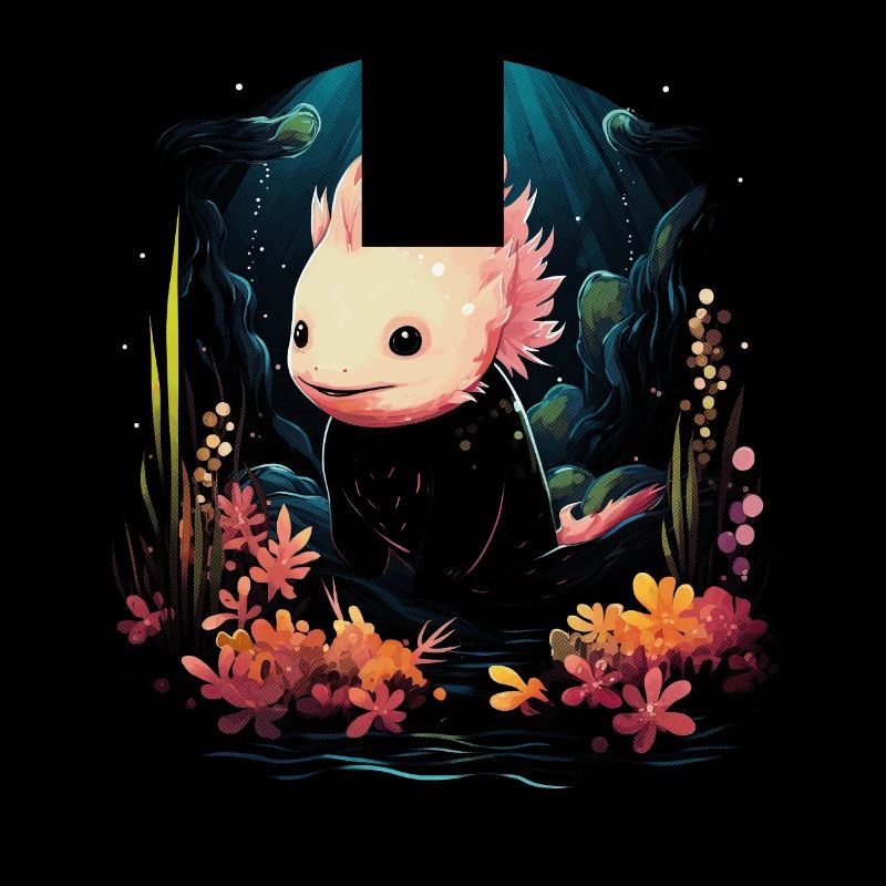 Mignon Axolotl Lover Artwork
