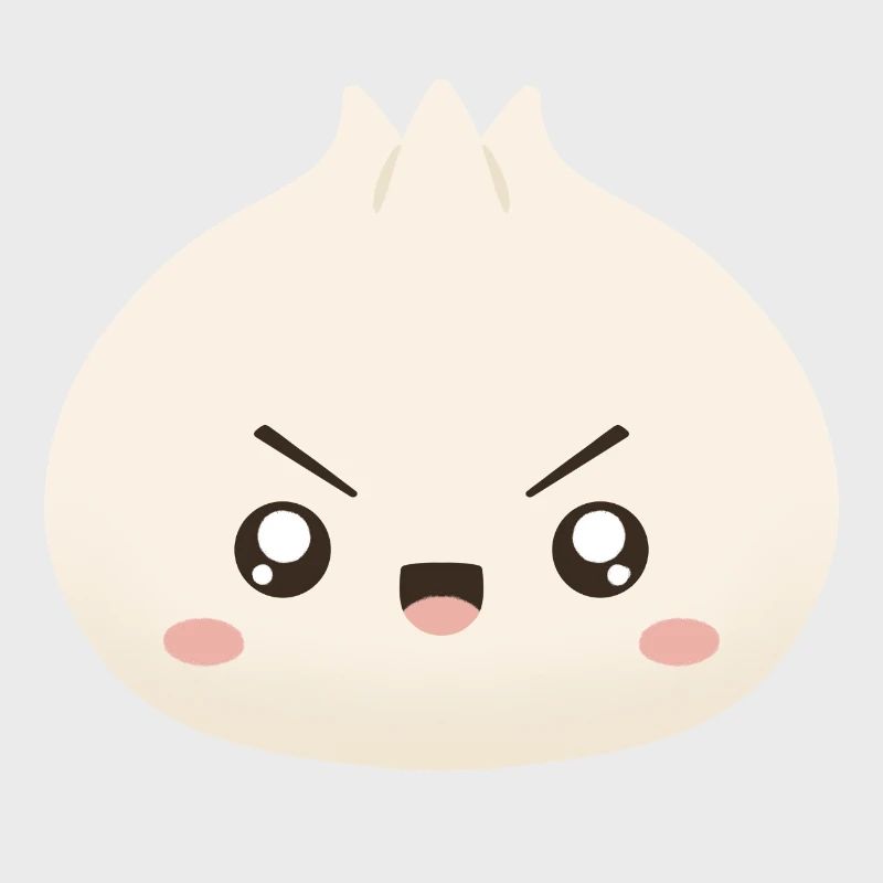 Grumpy Dumpling – süßes Maskottchen