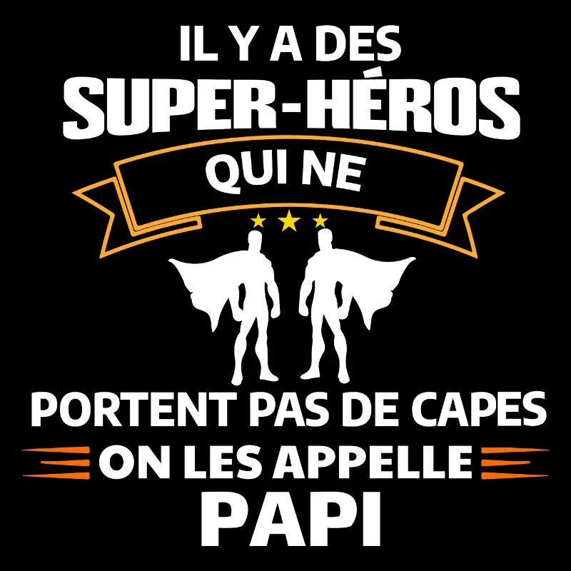 Super-Héros Papi Cadenas d'Amour