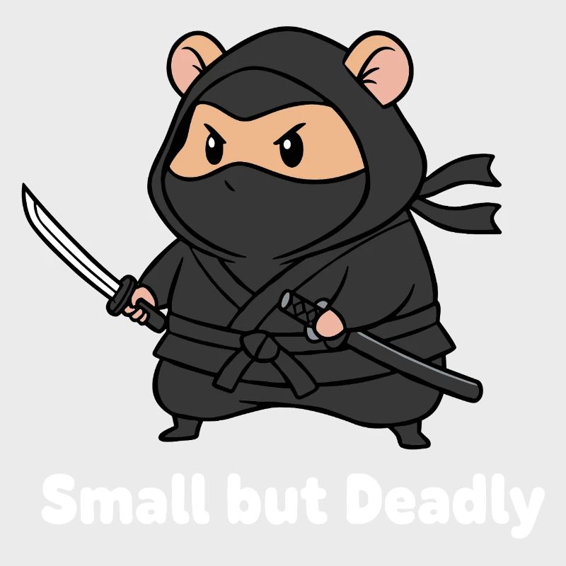 Petit ninja avec épée