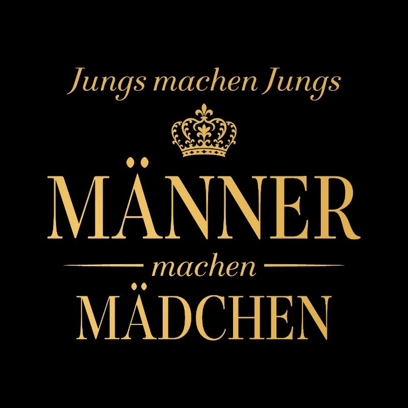 Jungs machen Jungs – Männer machen Mädchen