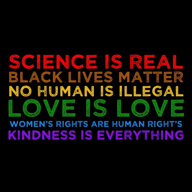 science is real black lives matter