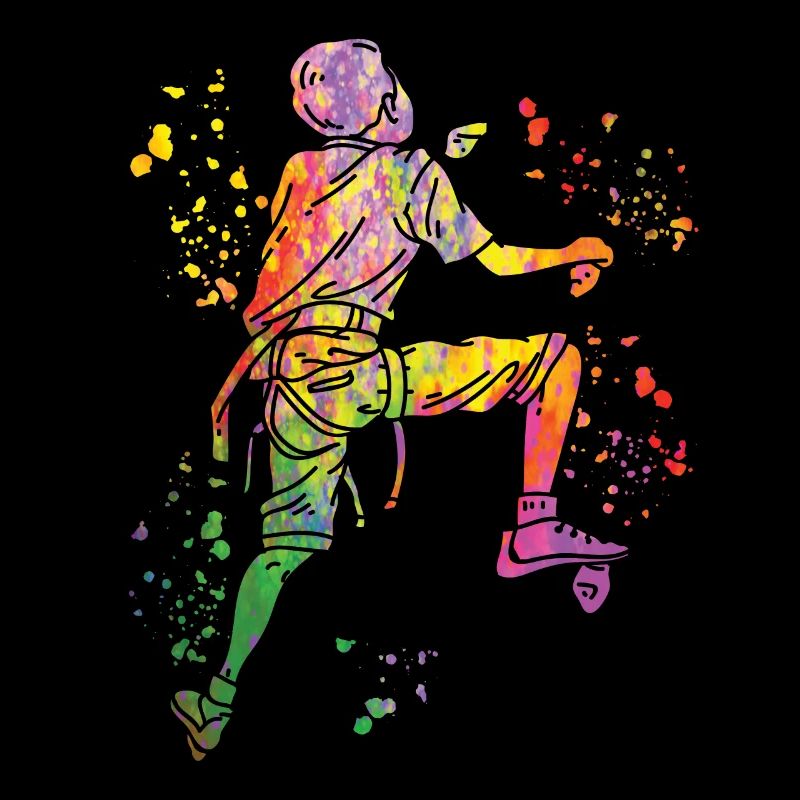 Boulderer Colorsplash Boulder Bouldern