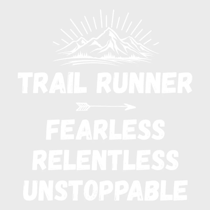 Coureur de trail - Intrépide. Implacable. Imparable.