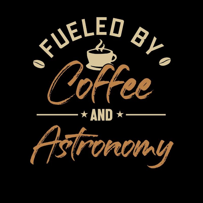 Alimenté par le café et l’astronomie Cosmologiste