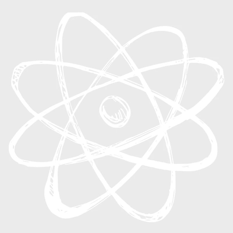 Esquisse de structure atomique rétro