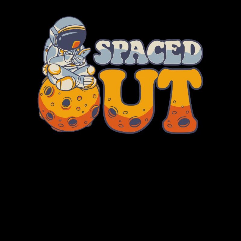 Spaced Out Spaceship Taikonaut Cosmonaut