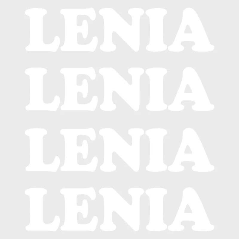 Lenia as a name