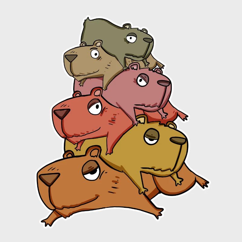 Capybara Tas de Capybara