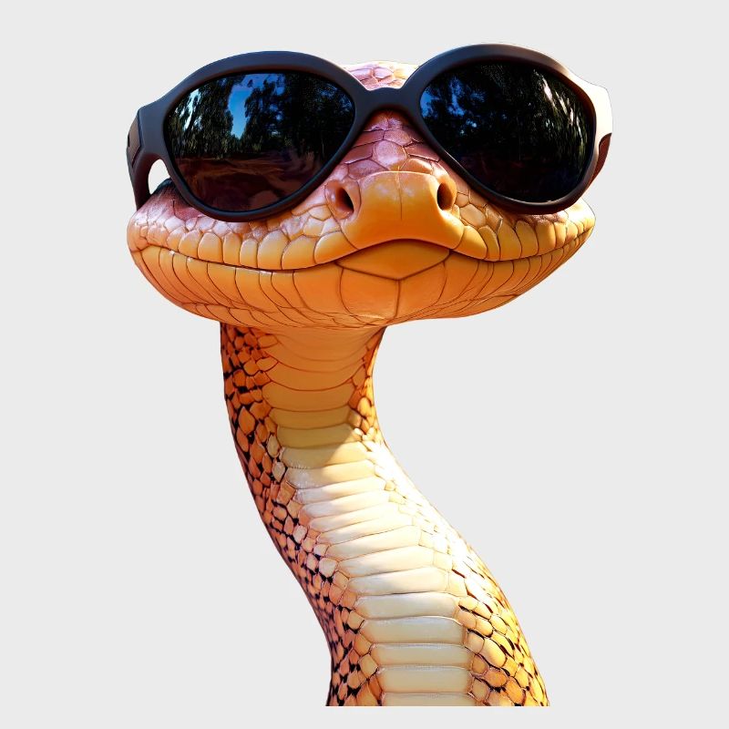 Serpent Python Cobra Mamba Serpent à sonnettes Serpent