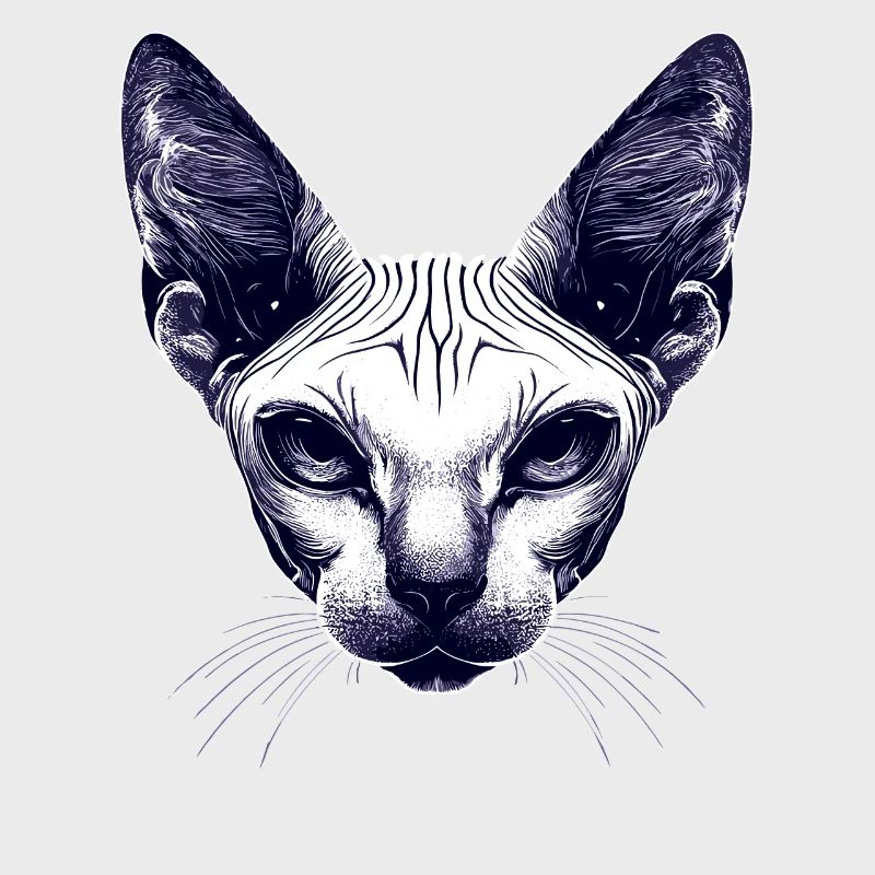Chat Sphynx Chat Sphynx Chat Canadien Mignon Sphinx