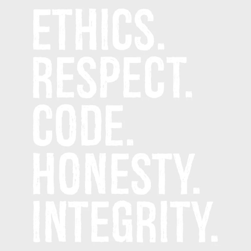 ethics respect code honesty integrity
