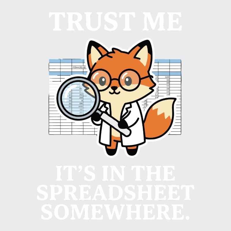 Crois-moi, c’est dans le tableur quelque part, Fox