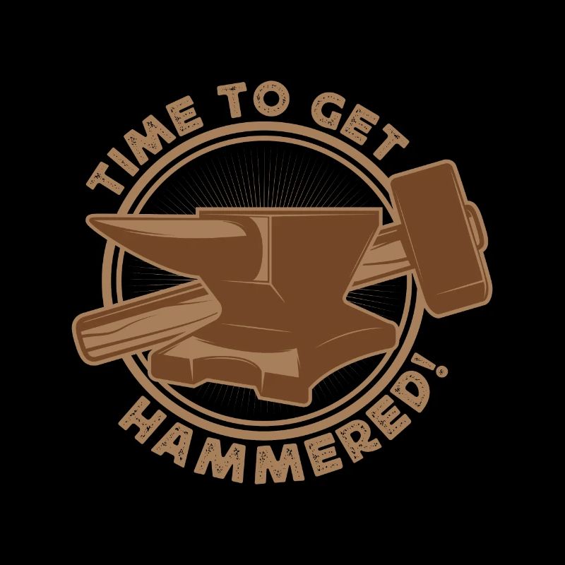 Metalsmith Time To Get Hammered Gift Idea