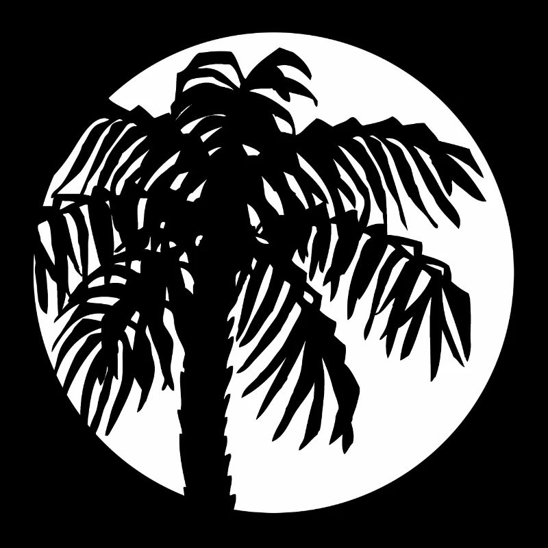 Lune palmée