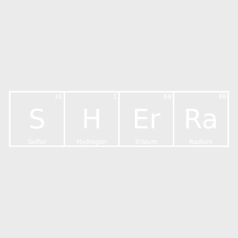 Sherra Surname First name Chemistry Periodic Table Elements