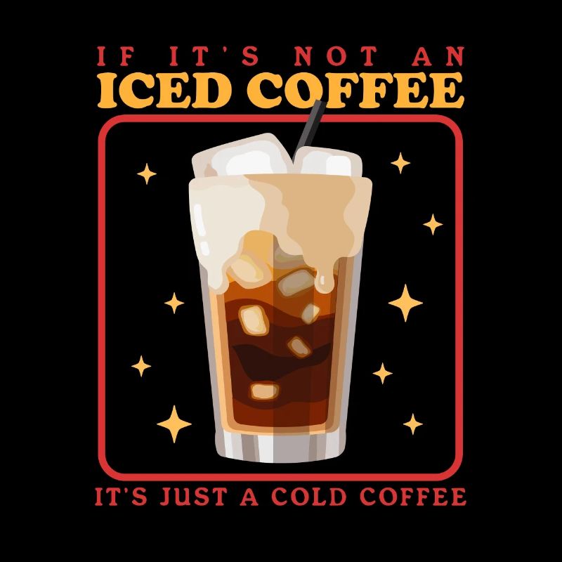 Eiskaffee Kaffeeliebhaber Iced Coffee Geschenk