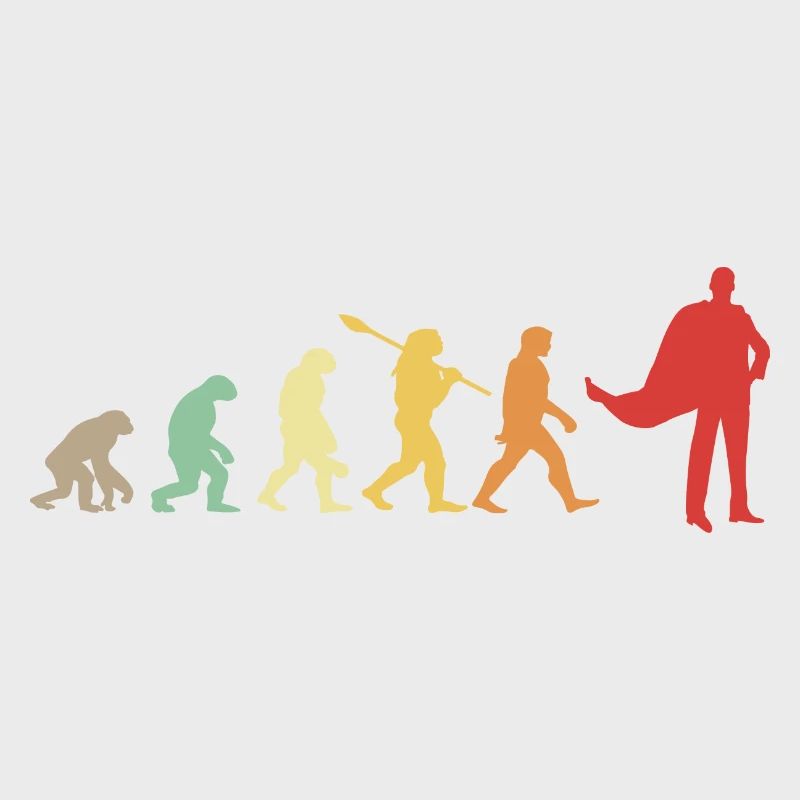 Darwin evolution for Supermans 🦸 ♂️