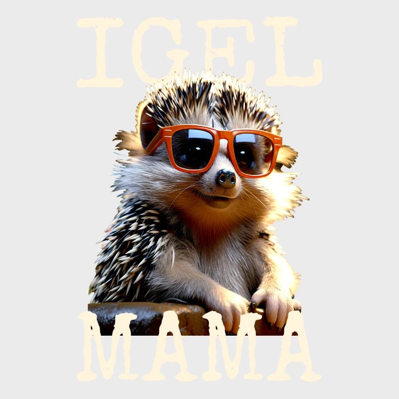 Igel Mama Mom Igelfrau Muttertag Igelmama Igel Mum