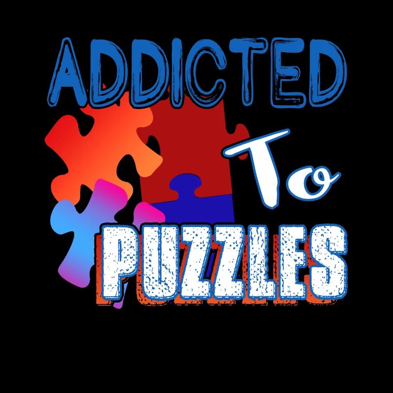 Addicted To Puzzles Puzzle drôle